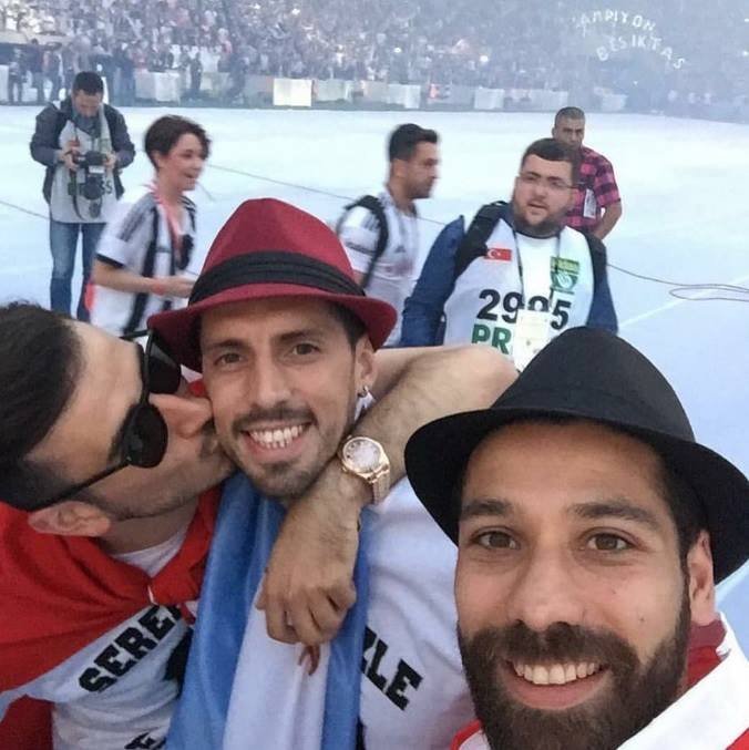 Beşiktaş'ın şampiyonluk kutlaması