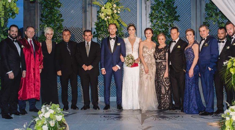 'Semih Kaya'nın düğününden kareler