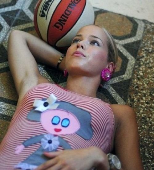 Basketbolun güzel meleği