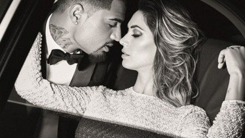 Boateng ile Melissa Satta evlendi