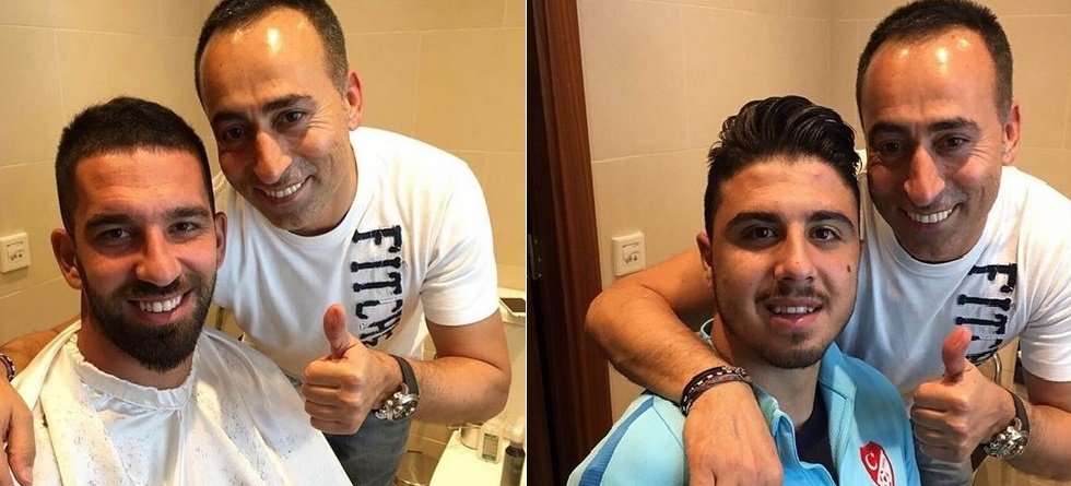 'Milli Takım'ın özel berberi Fransa'da
