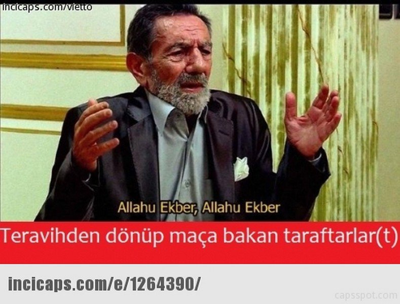 'Türkiye-İspanya maçı capsleri!