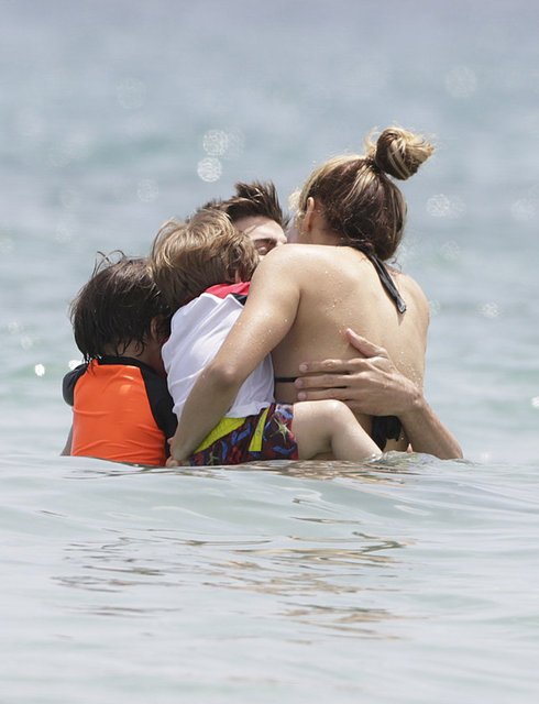 Shakira ve Pique'nin tatil keyfi