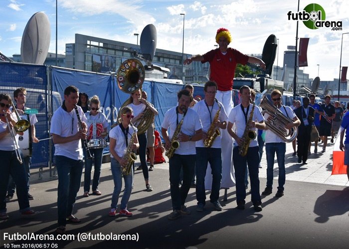 EURO 2016 Finali öncesi renkli görüntüler