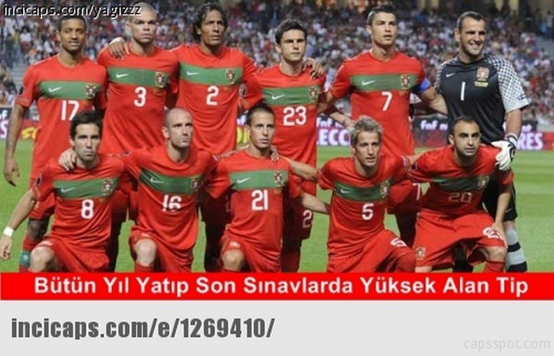 'Portekiz-Fransa maçı sonrası caps çılgınlığı