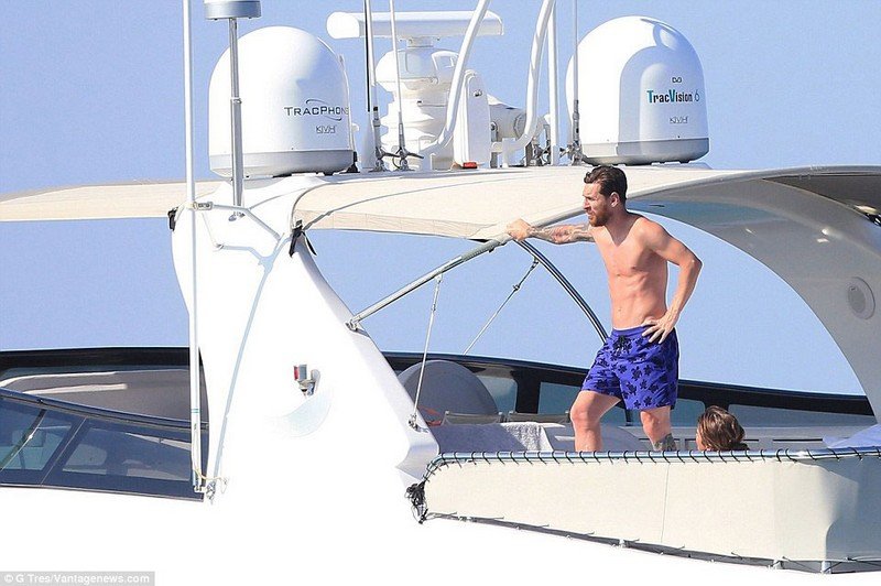 Lionel Messi'nin tatil keyfi