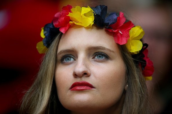 'Galler - Belçika maçında tribünler