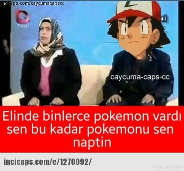 'Pokemon capsleri yayılıyor