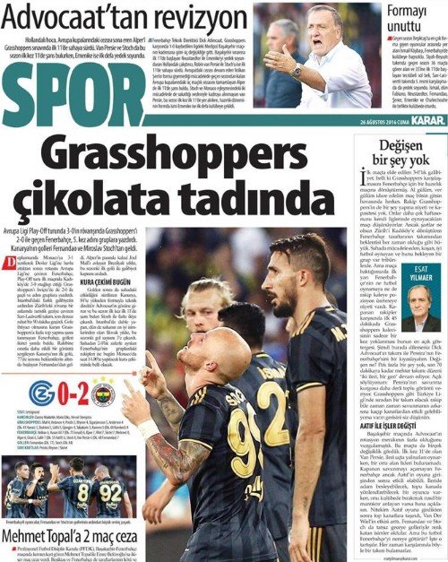 Gazetelerde günün manşetleri - Gazete Oku (26 Ağustos 2016)