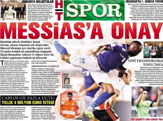 Gazetelerde günün manşetleri - Gazete Oku (29 Ağustos 2016)