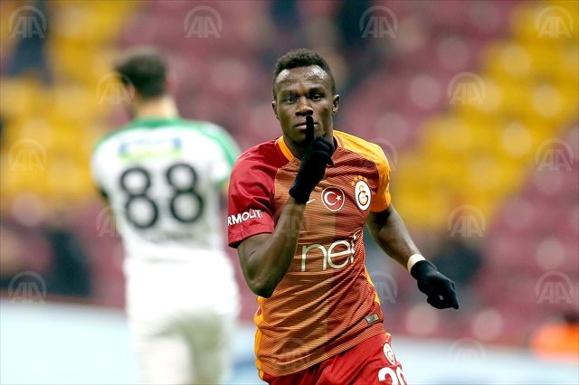 'Galatasaray-Akhisar maçının fotoğrafları