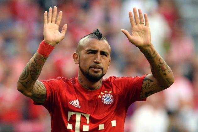1 Arturo Vidal Bayern Münih 37,00 mil. Euro