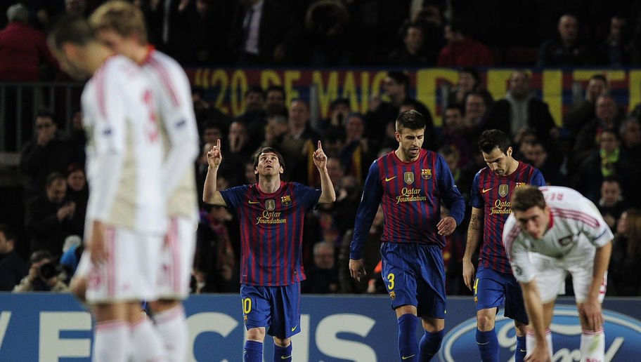 2. 7 Mart 2012: Barcelona 7-1 Bayer Leverkusen