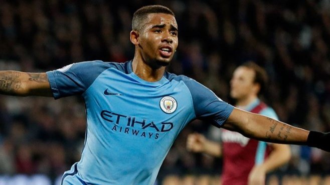 4 - Gabriel Jesus - Manchester City