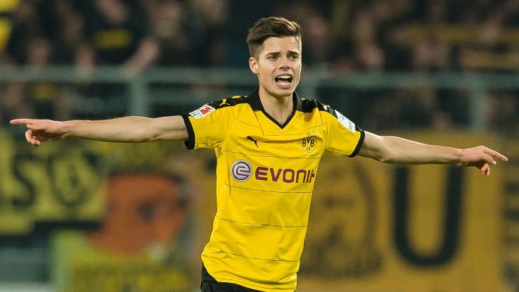 6 Julian Weigl Borussia Dortmund 23,00 mil. Euro