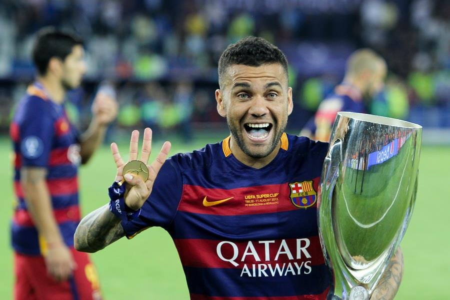7	Dani Alves	35,50 mil. Euro