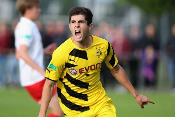 Christian PulisicTakım: Borussia Dortmund Ülke: ABD