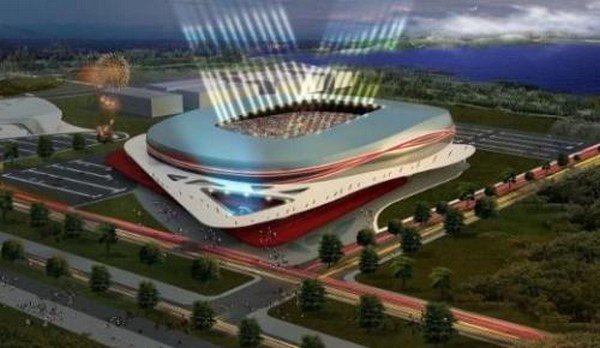 Yeni Samsun 19 Mayıs stadında sona doğru 