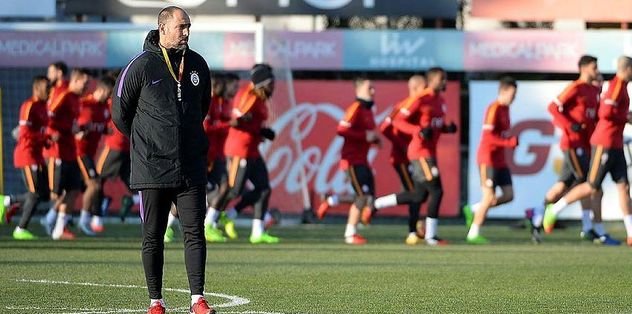 Galatasaray, Beşiktaş maçı hazırlıklarına devam etti