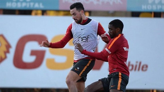 Galatasaray derbi maça hazırlanıyor