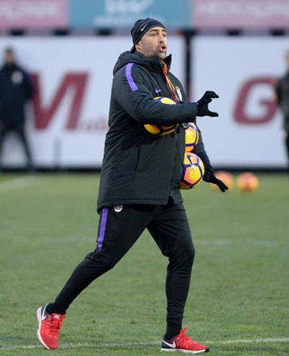 Tudor Galatasaray antrenmanında