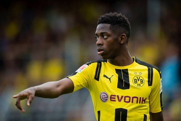 Ousmane DembeleTakım: Borussia Dortmund Ülke: Fransa