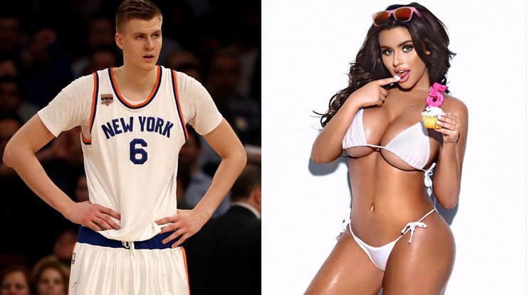 NBA yıldızı ünlü modele kafayı taktı