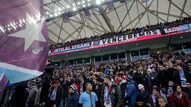 Trabzonspor taraftarı, Medical Park Arena’yı sevdi