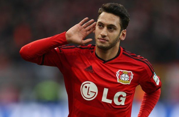2. Hakan Çalhanoğlu Bayer Leverkusen 14,5 milyon euro