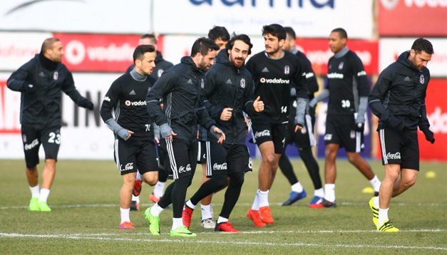'Beşiktaş derbi maça hazırlanıyor