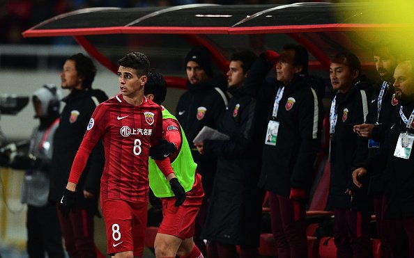 1 - Oscar - Shanghai SIPG - 60,00 mil. Euro