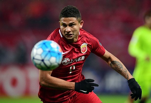 9 - Elkeson - Shanghai SIPG - 18,50 mil. Euro