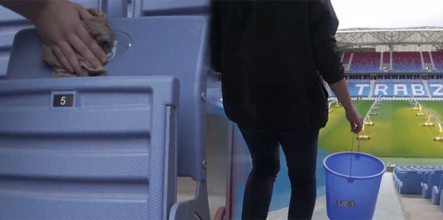  Taraftara koltuk silme cezası.