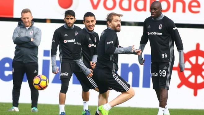 Beşiktaş, Kayserispor maçı hazırlıklarına başladı
