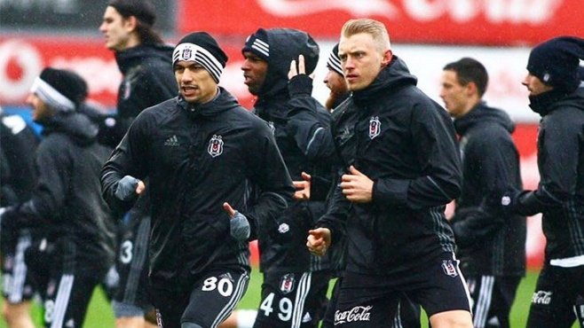 Beşiktaş, Olympiakos maçının hazırlıklarına devam etti