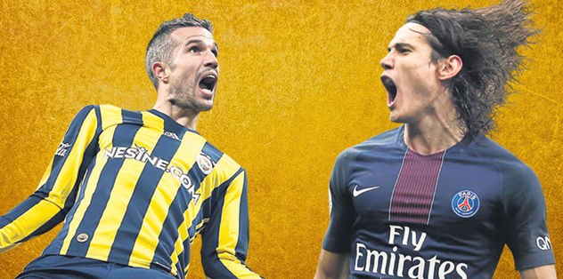 Cavani’nin yanı Van Persie!