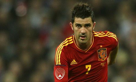 David Villa | Spain | 2005-2014 | 59 goals