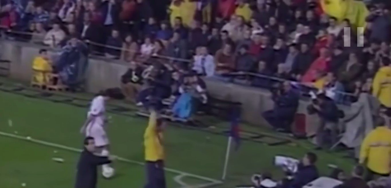 Domuz başı - Barcelona taraftarı