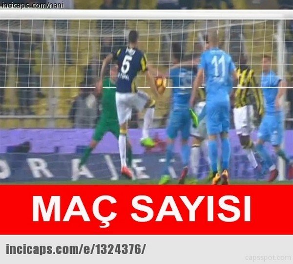 'Fenerbahçe - Osmanlıspor maçının capsleri
