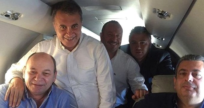 Fikret Orman ve Emre’nin menajeri bir arada