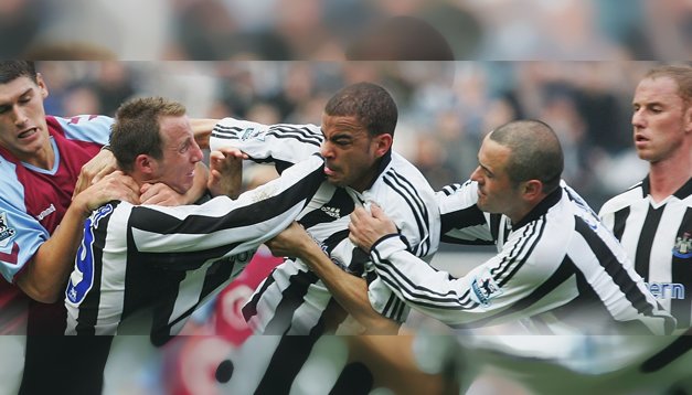 'Futbolcuların efsane kavgaları