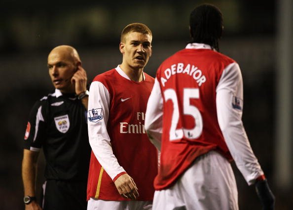 Nicklas Bendtner - Emmanuel Adebayor