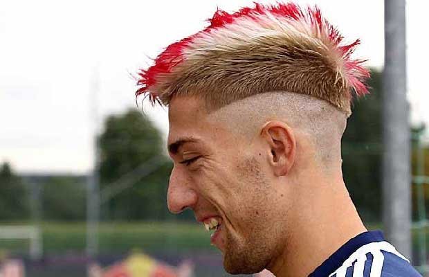 'Sıradışı saç tarzı olan futbolcular