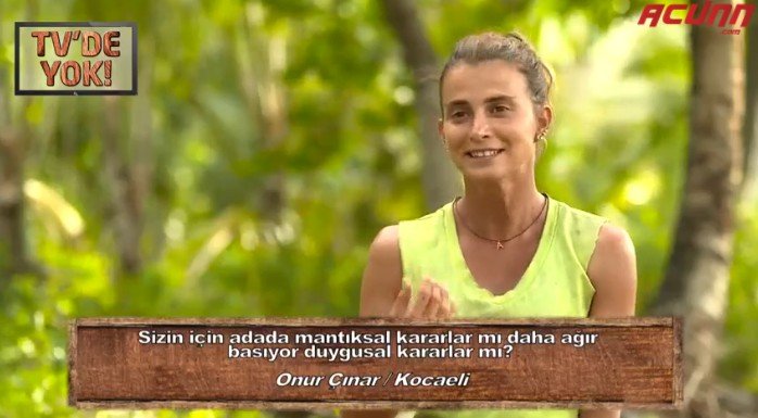 Sizin için adada mantıksal kararlar mı daha ağır basıyor, duygusal kararlar mı?