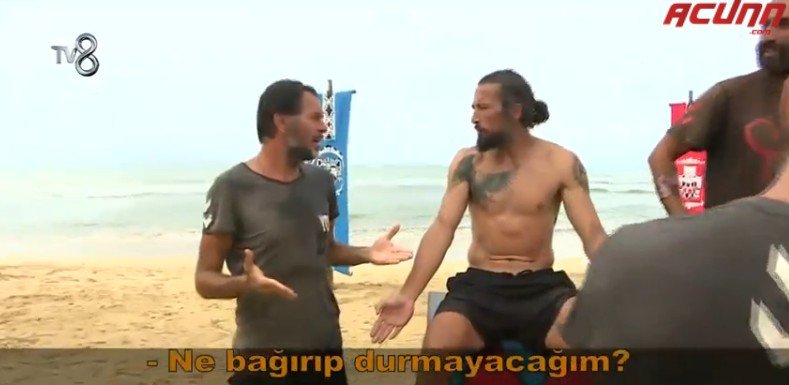 Survivor'da İlhan Mansız ile Fatih Hürkan arasında şok kavga