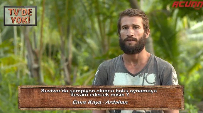 Survivor’da şampiyon olunca boks oynamaya devam edecek misin?