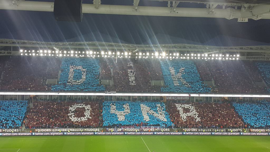 Trabzonspor’dan muhteşem koreografi