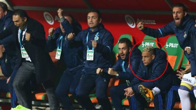 Van der Wiel gole tepki göstermedi