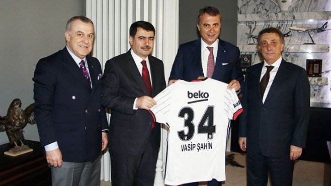 Vasip Şahin’den Fikret Orman’a ziyaret