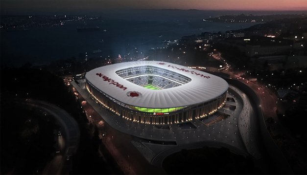 Vodafone Arena en iyi stad seçildi